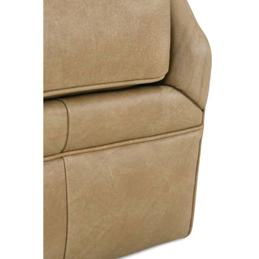Picture of Kara Leather Swivel Chair w/ Glider Option